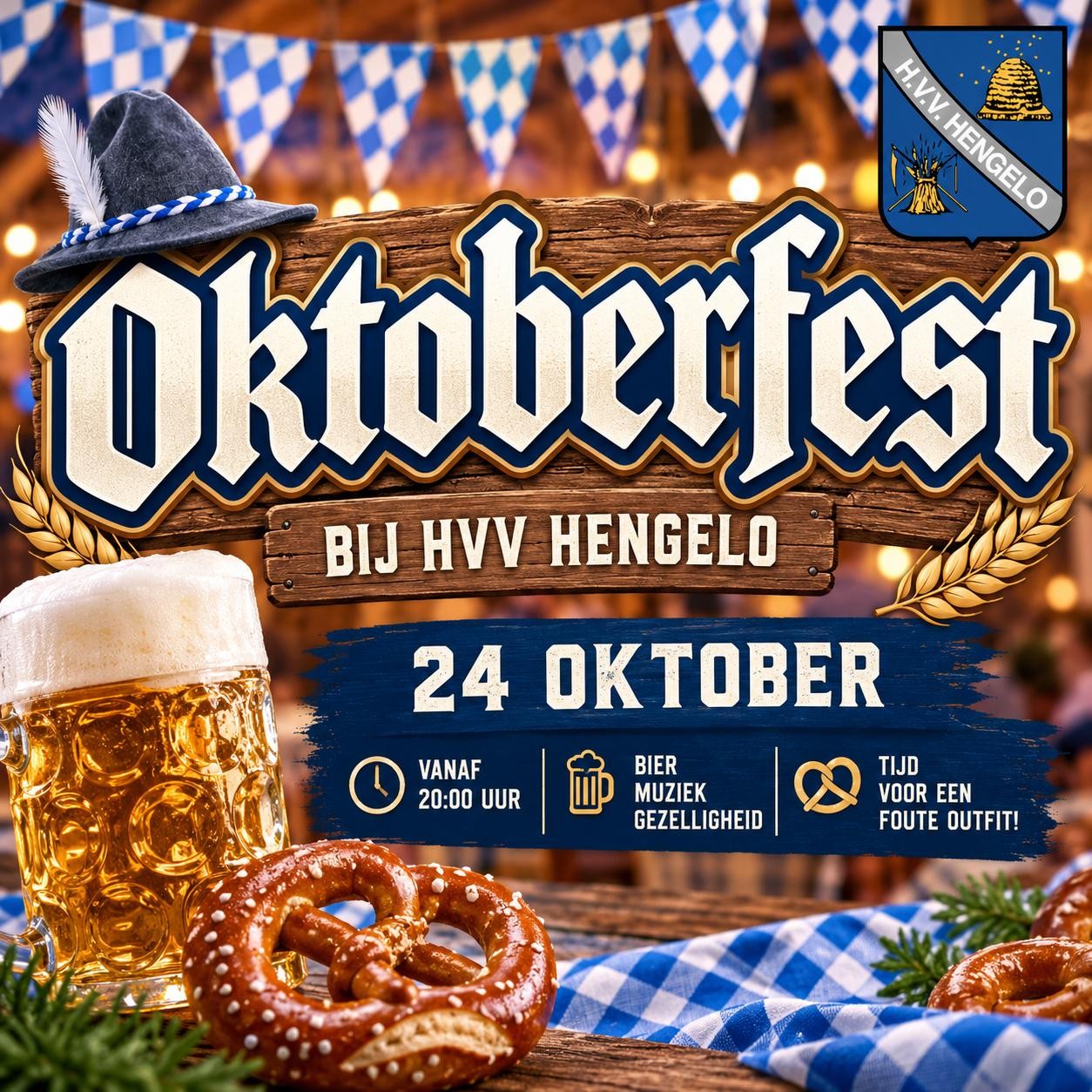 Oktoberfest zaterdag 24 oktober