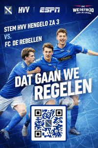 Flyer wedstrijd van je leven
