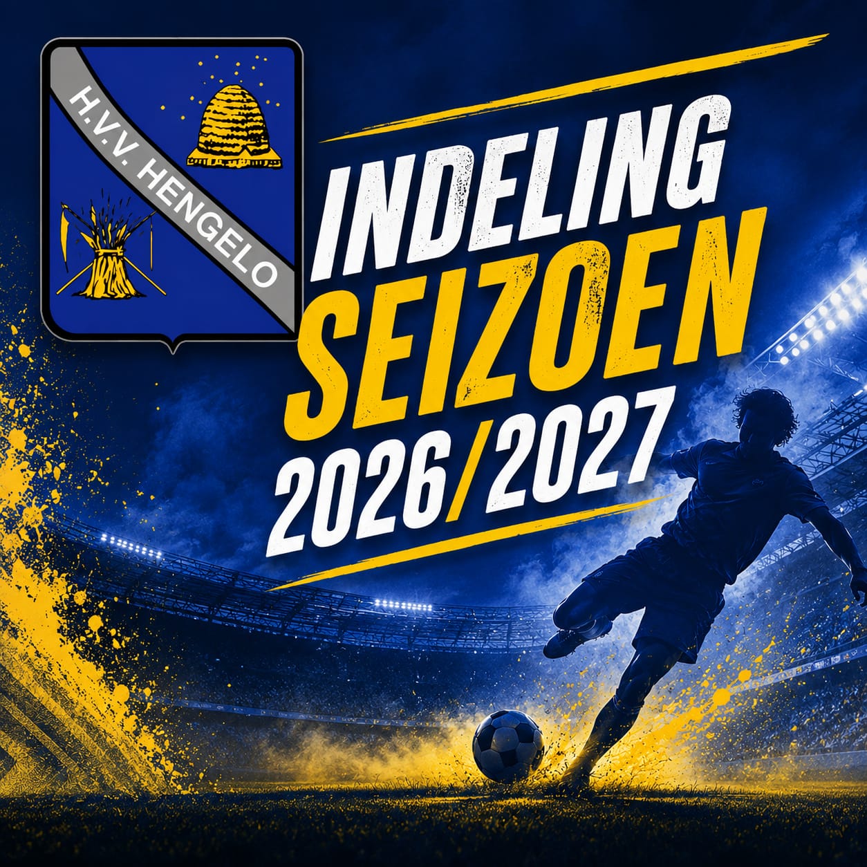 Indeling nieuwe seizoen 2026/2027