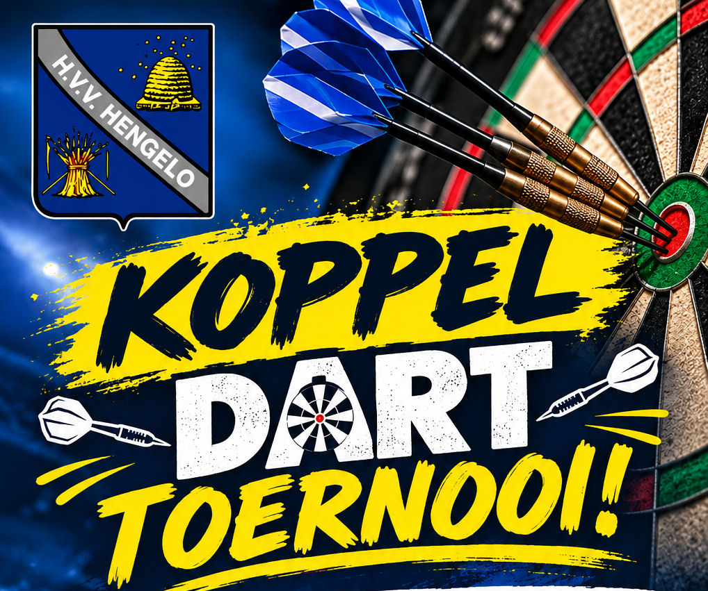 Koppel Dart Toernooi zaterdag7 november