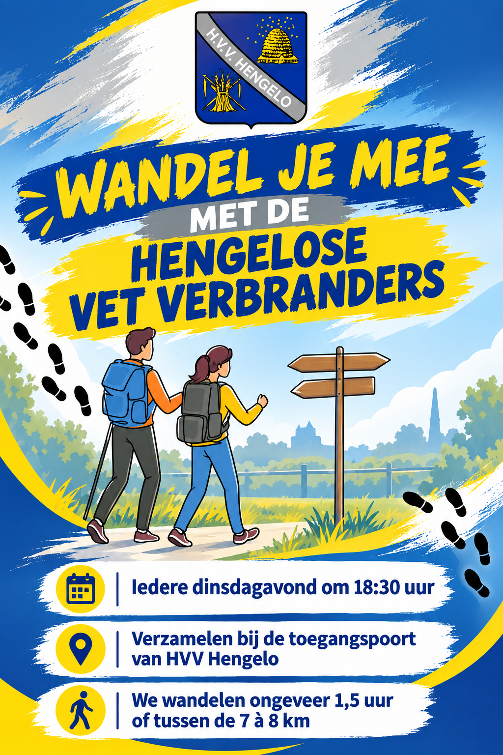 Wandel mee met HVV (Hengelose Vet Verbranders)