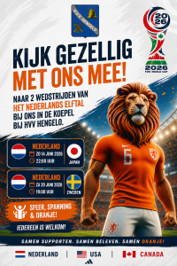 WK kijk gezellig met ons mee!!
