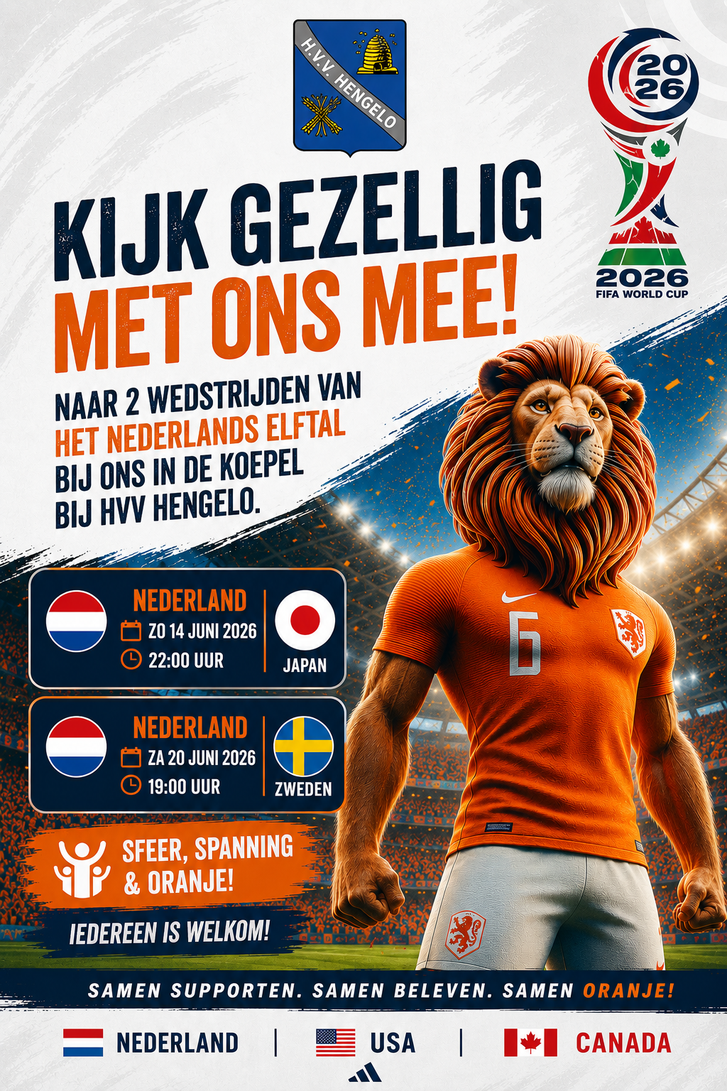 WK kijk gezellig met ons mee!!