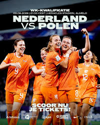WK kwalificatie oranje Vrouwen dinsdag 9 juni